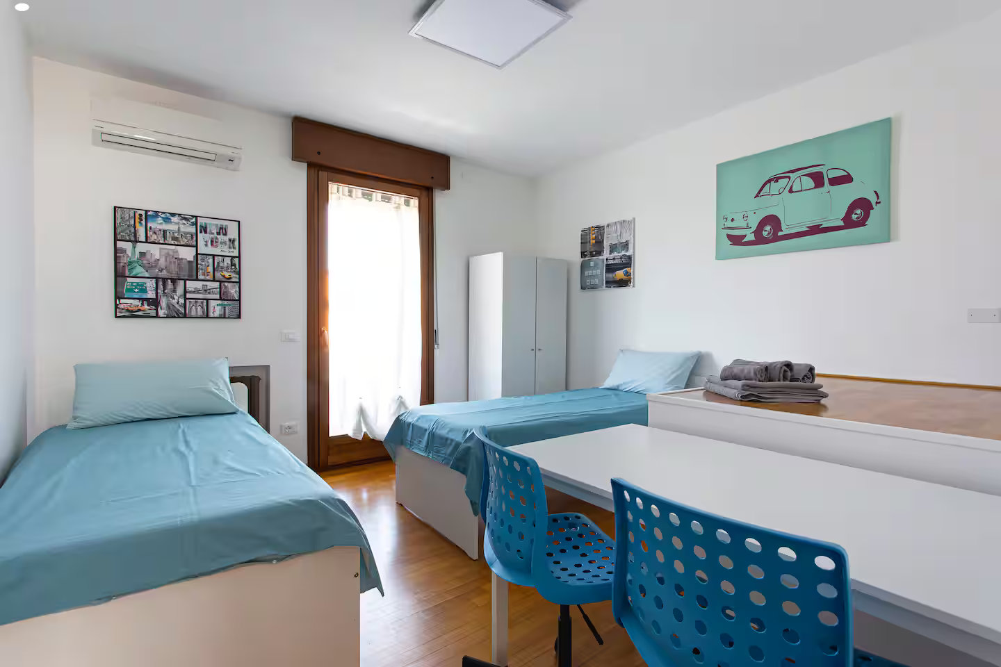 Camera doppia con letti singoli